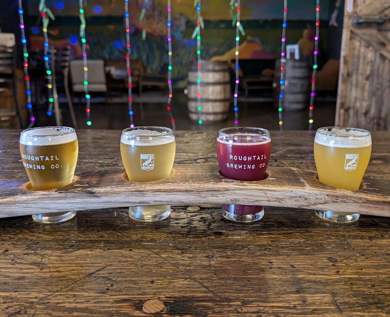 Flight of the week with Roughtail Brewing Co